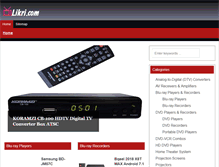 Tablet Screenshot of likri.com
